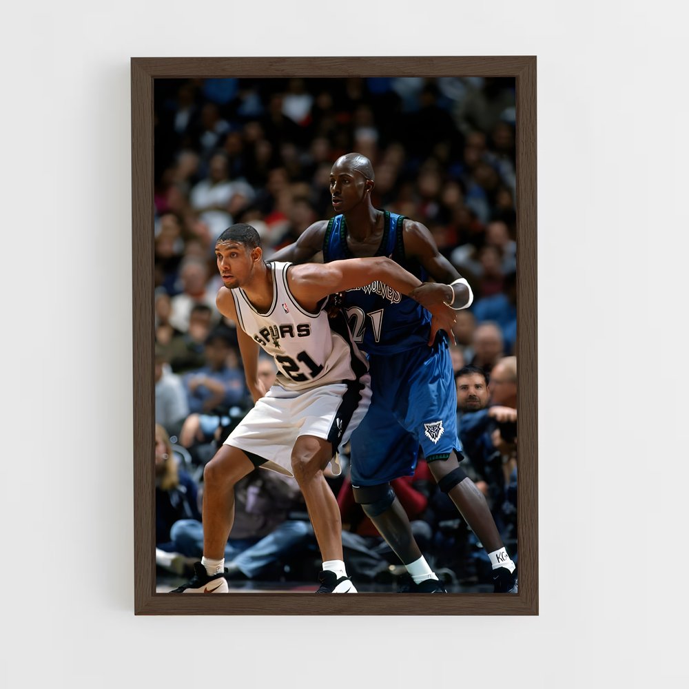 Poster L'Héritage de Tim Duncan – affiche Basketball (vue 5)